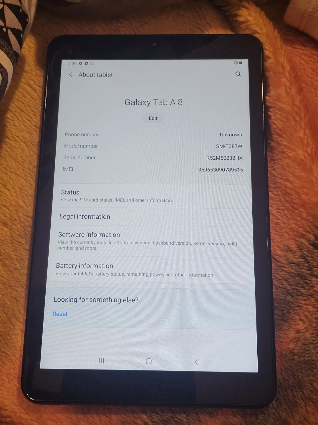 Samsung Galaxy Tab A 8 Tablet 32gb