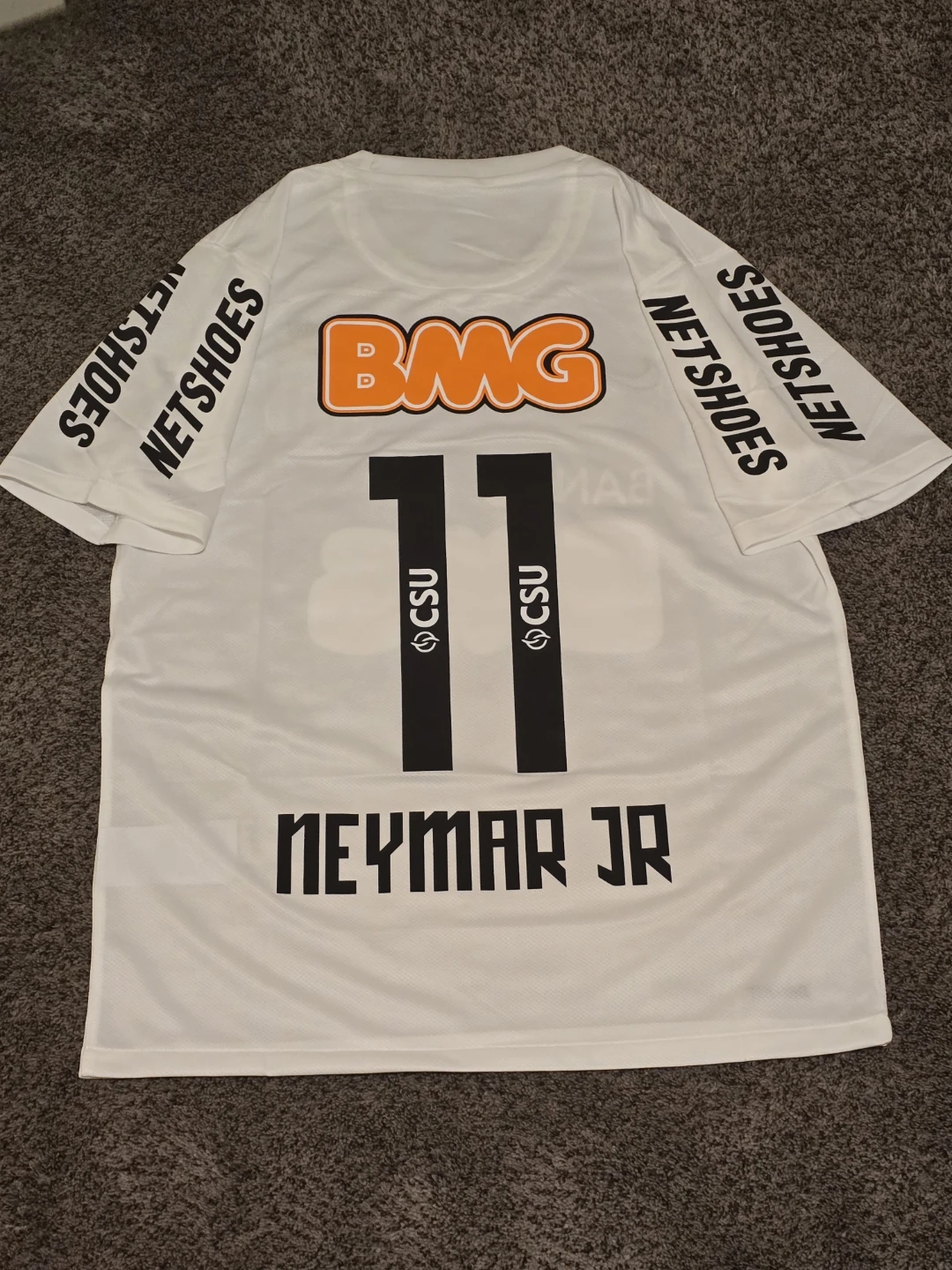 Santos FC Neymar Jr. 11 Football Jersey