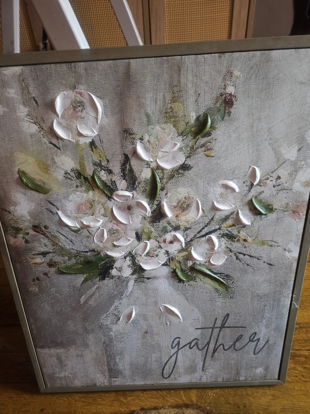Nanette Lepore Textured Floral Wall Art "Gather" - photo 4