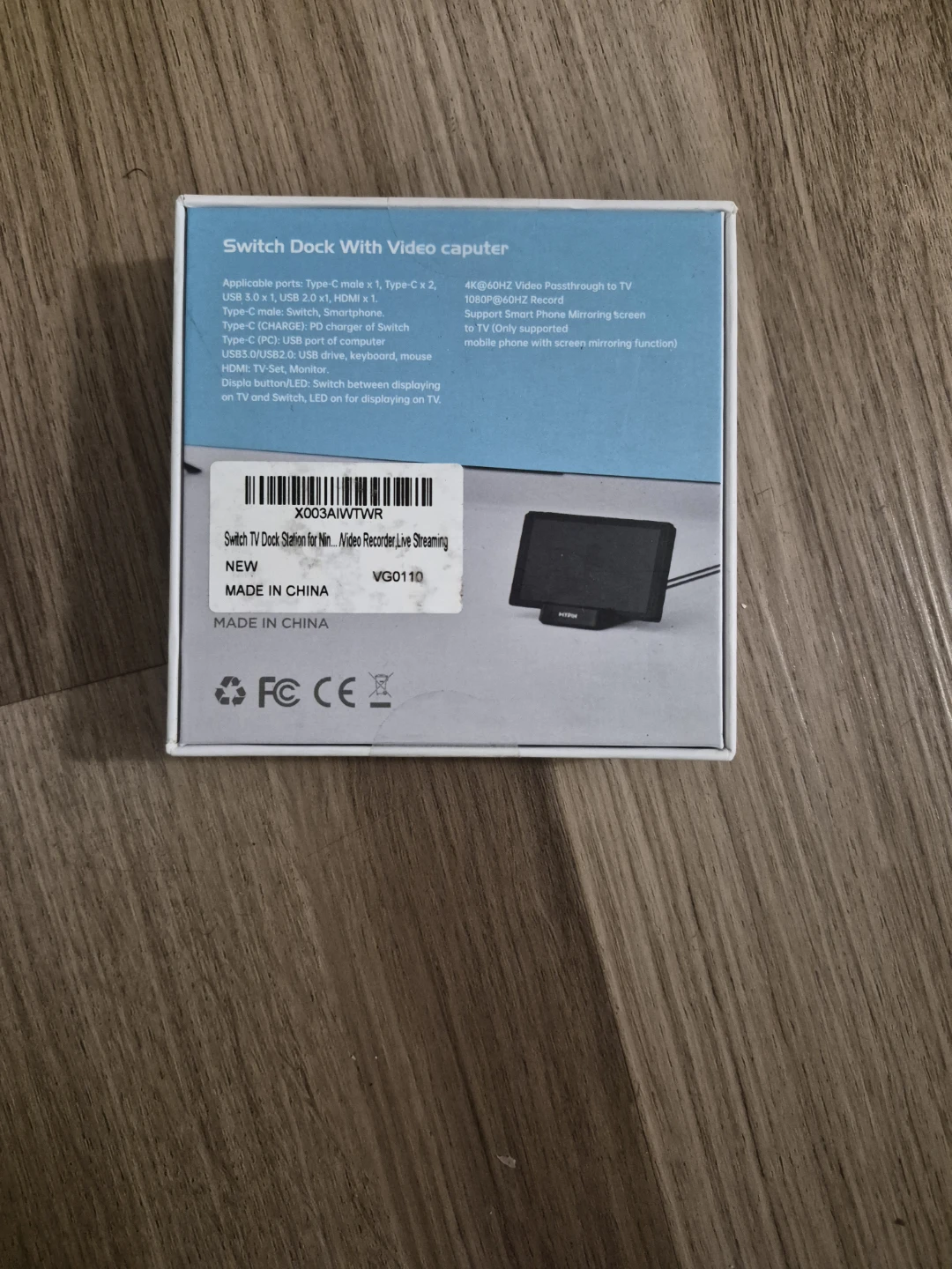 MYPIN Switch Dock with Video Capture - photo 2