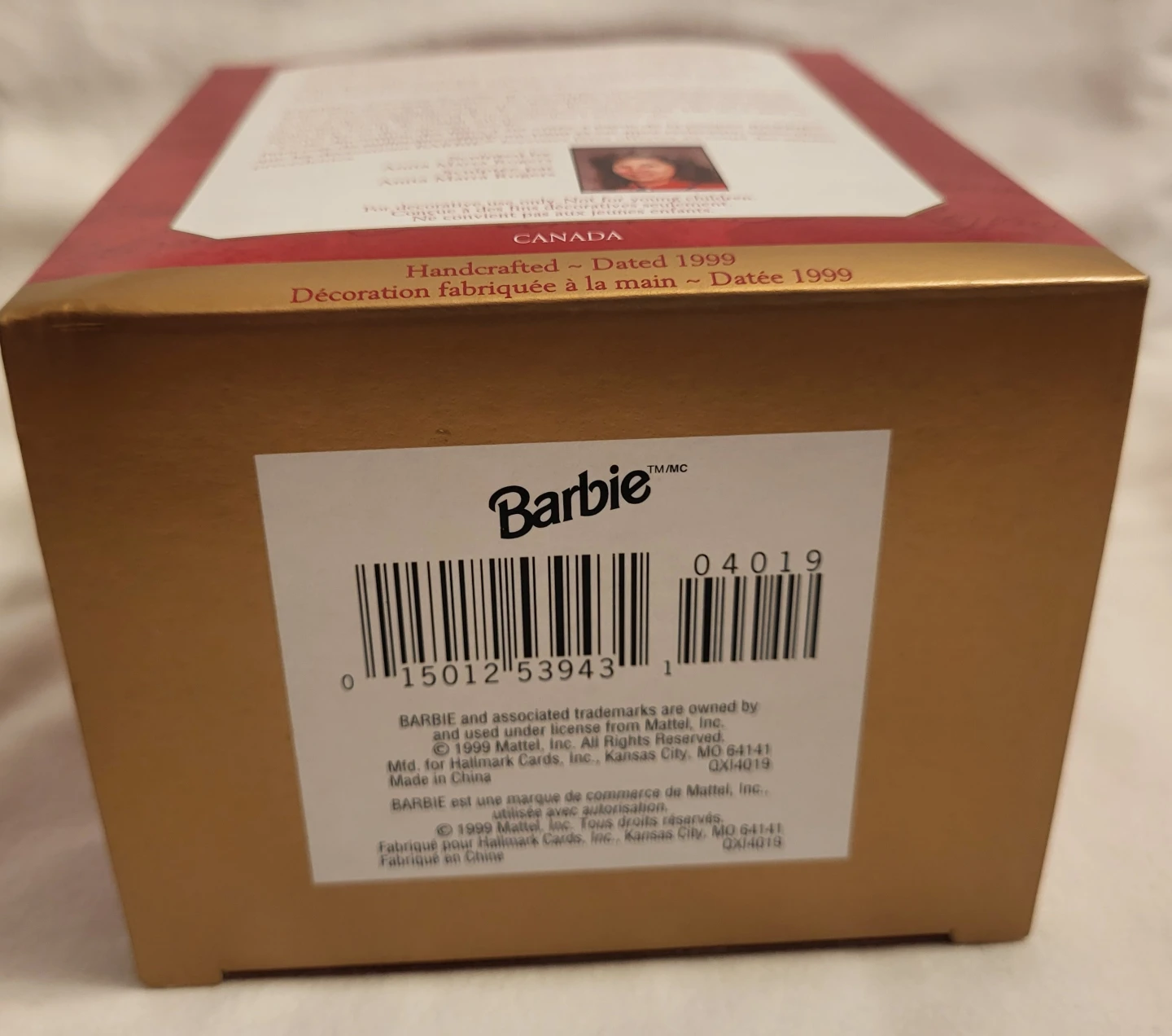 Hallmark Barbie The Millennium Princess Keepsake Ornament 1999 - photo 4