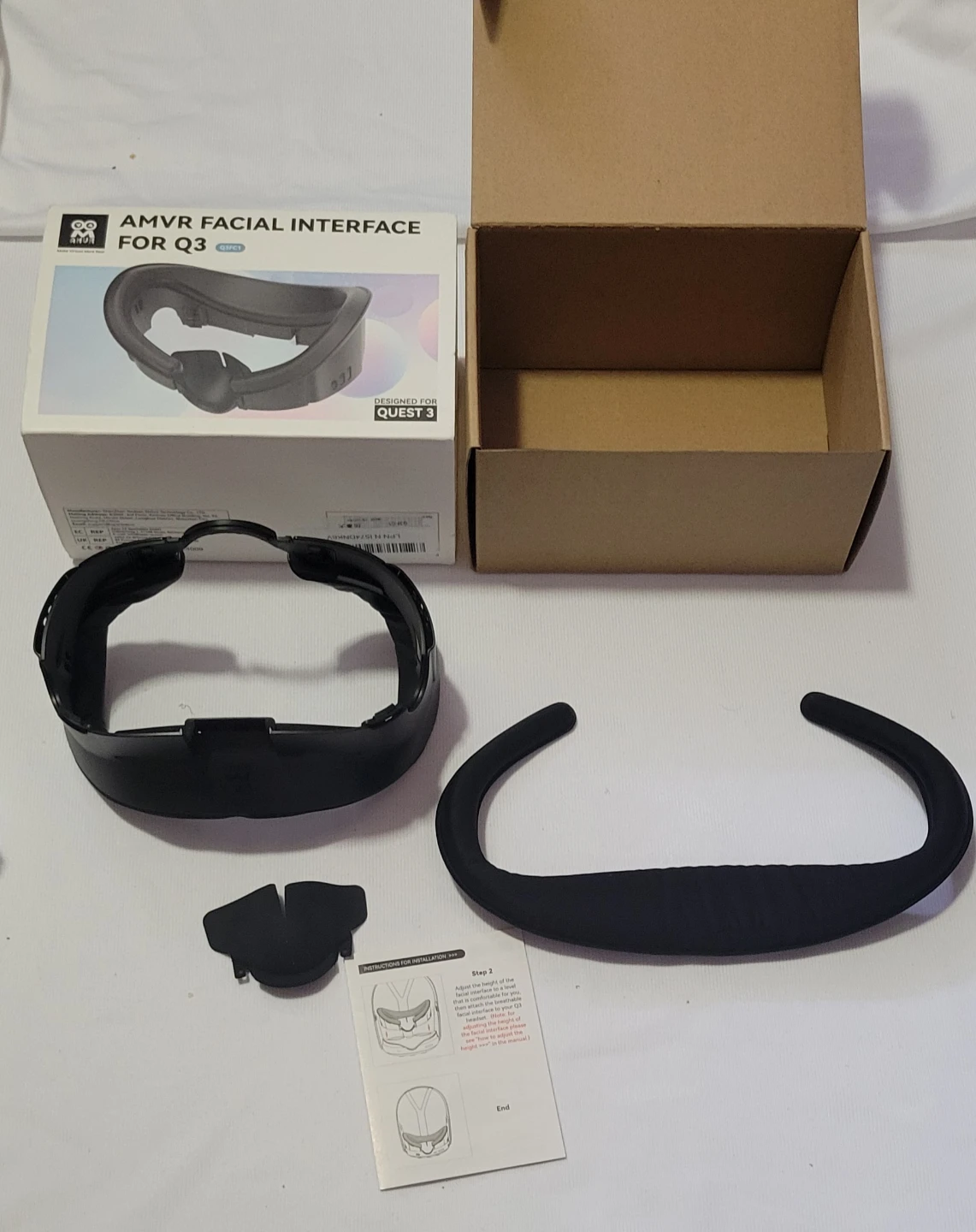 AMVR Facial Interface and Face Pad for Quest 3 🏆 - photo 2