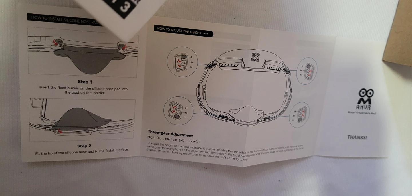 AMVR Facial Interface and Face Pad for Quest 3 🏆 - photo 4