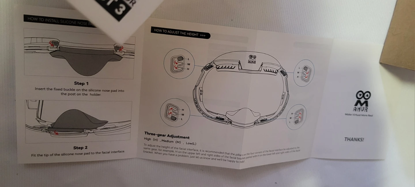 AMVR Facial Interface and Face Pad for Quest 3 🏆 - photo 5