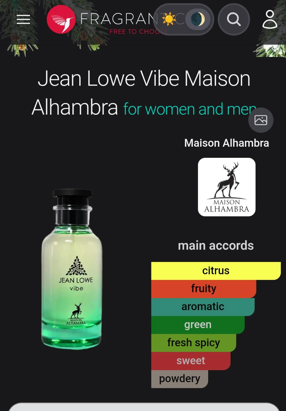 Maison Alhambra Jean Lowe Vibe Eau de Parfum 100ml