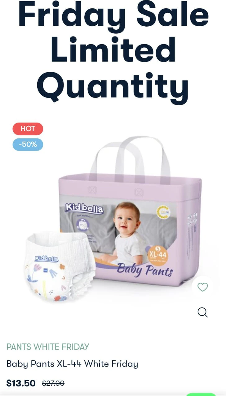 Kidbella Baby Pants XL-44
