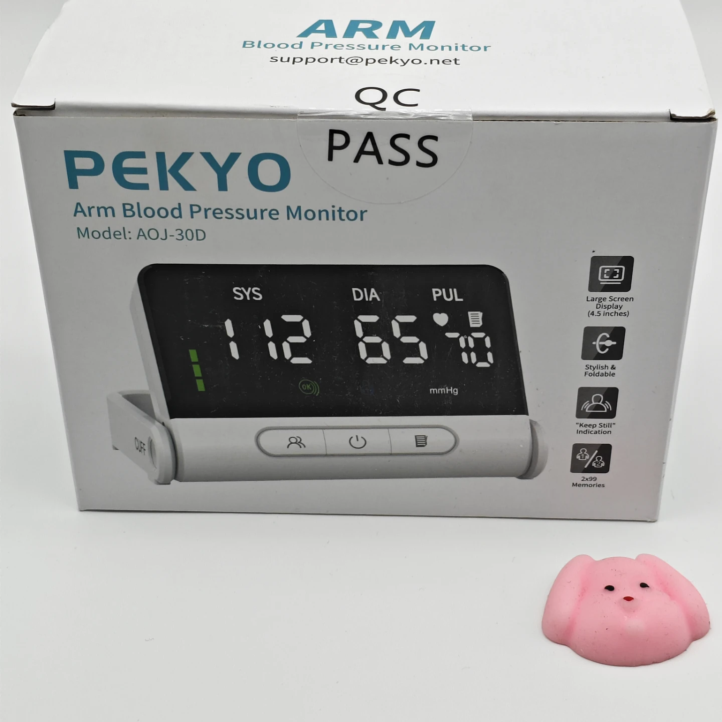 PEKYO Arm Blood Pressure Monitor Model AOJ-30D - photo 2