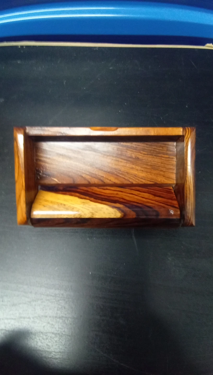 Wooden Desk business card holder  🥕 - photo 3