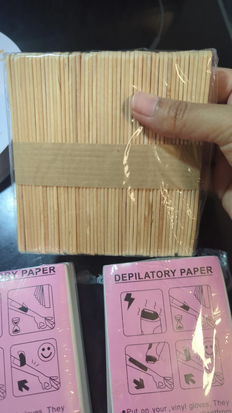 Gigi Depilatory Paper and Applicator Sticks - photo 5