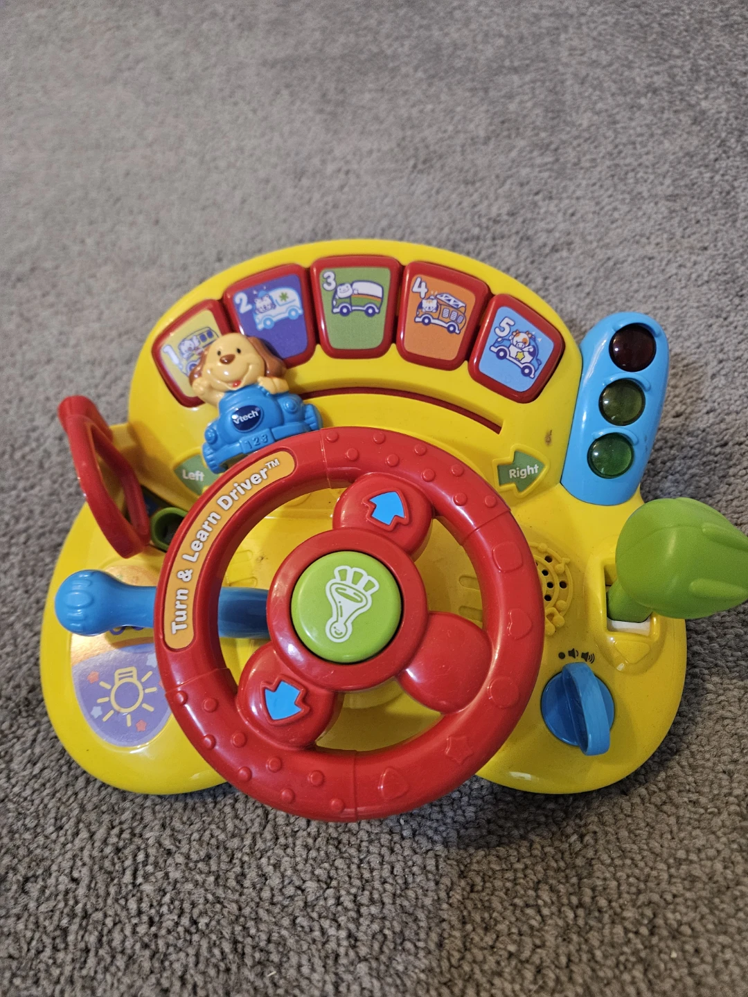 VTech Turn & Learn Driver Toy Steering Wheel