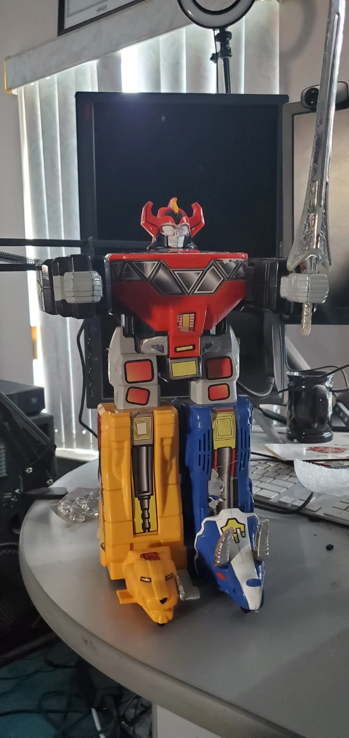 Vintage Power Rangers Megazord Toy