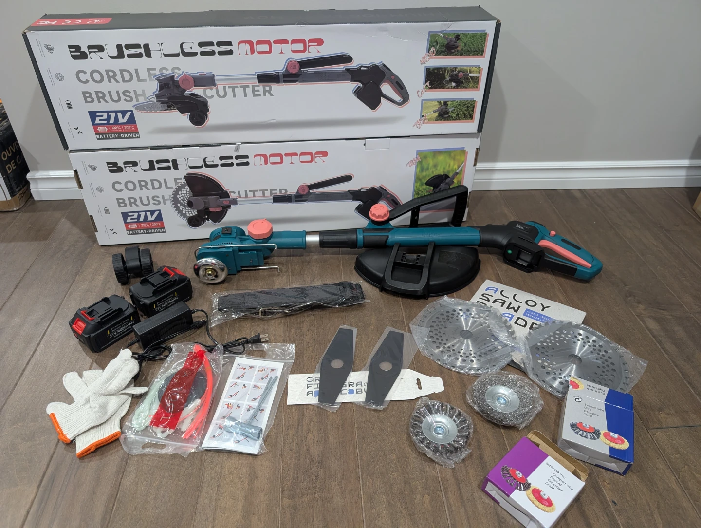 Brand New 4 in 1 Cordless Battery Weed Trimmer For Sale - photo 2