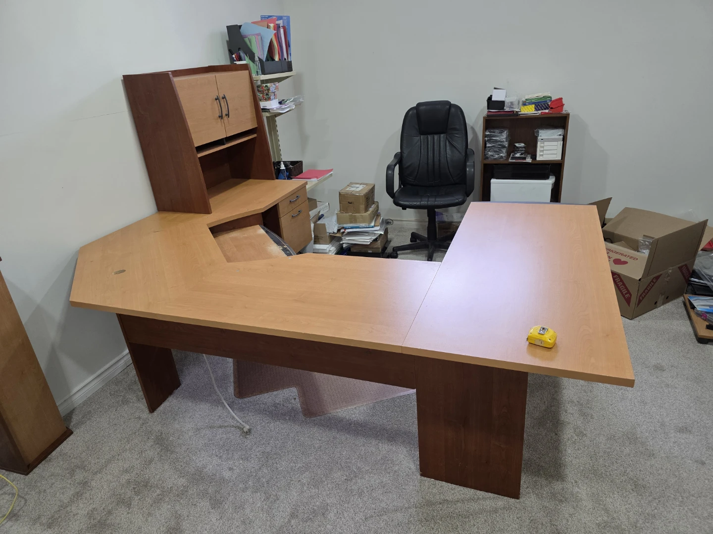 U-Shaped Large Office Desk (Dimensions) - photo 2
