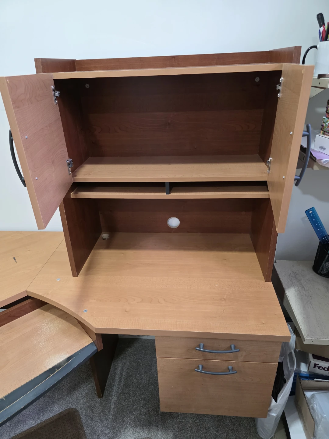 U-Shaped Large Office Desk (Dimensions) - photo 5