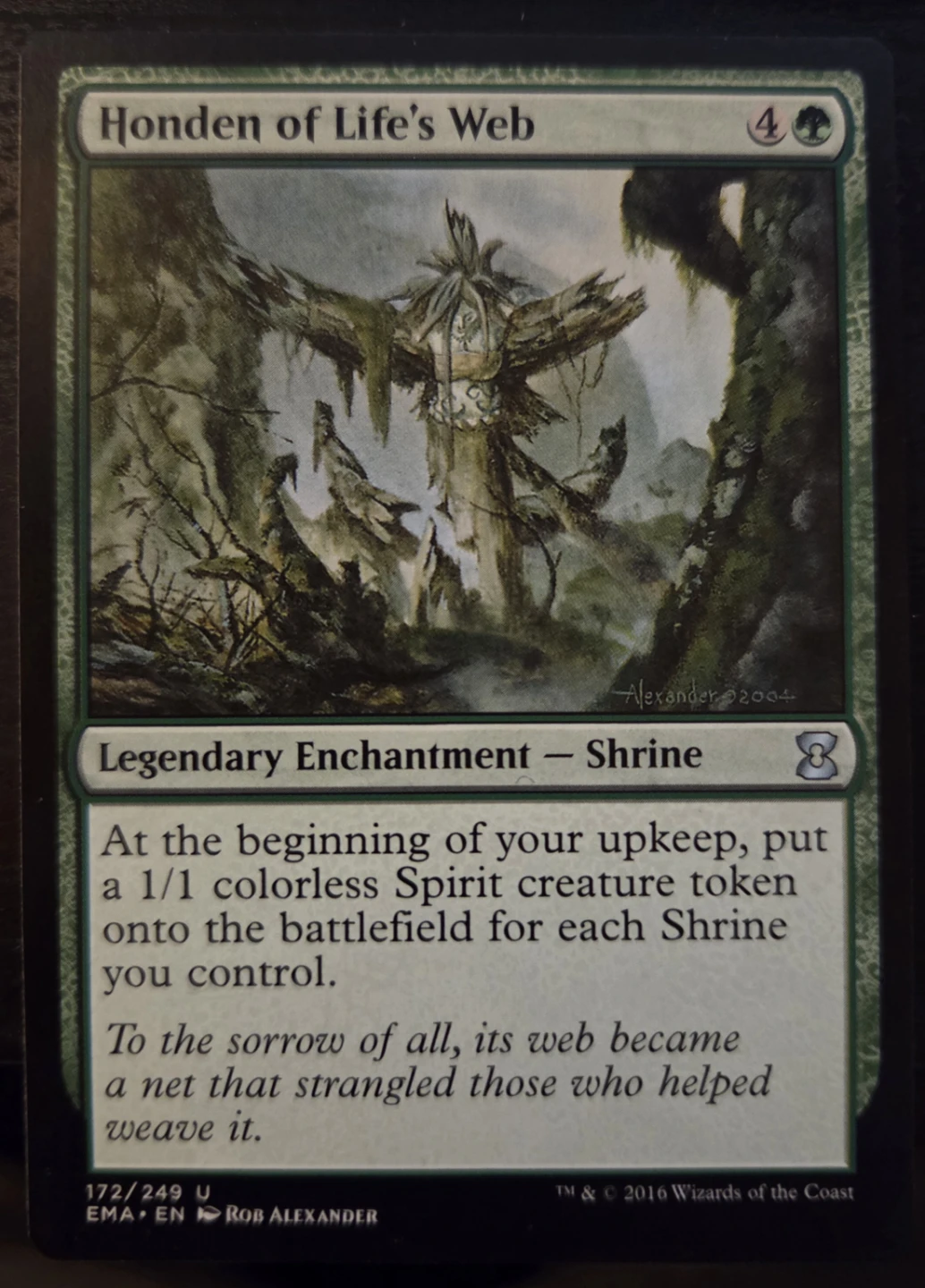 Honden of Life's Web Magic The Gathering Card