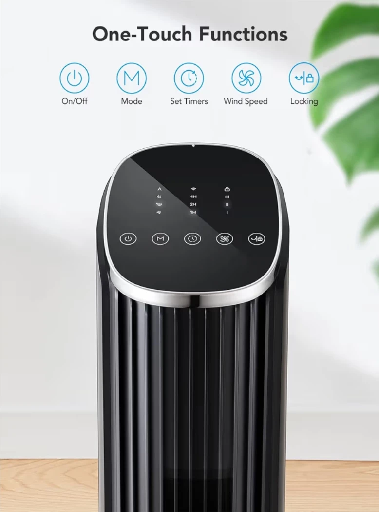 GoveeLife Smart Tower Fan - Black - photo 3