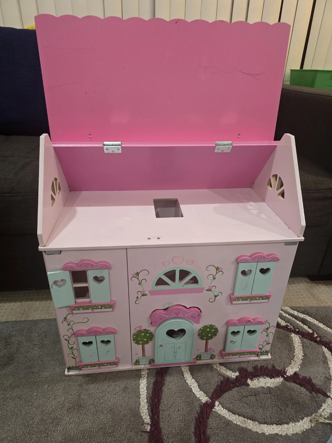 Pink Wooden Dollhouse - photo 3