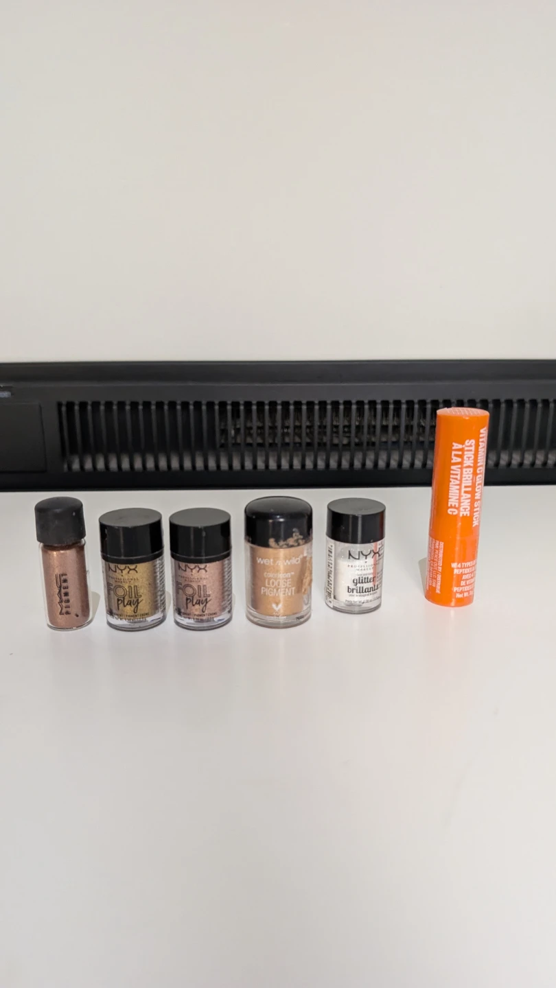 NYX, Wet n Wild, MAC Loose Pigments & Glow Stick