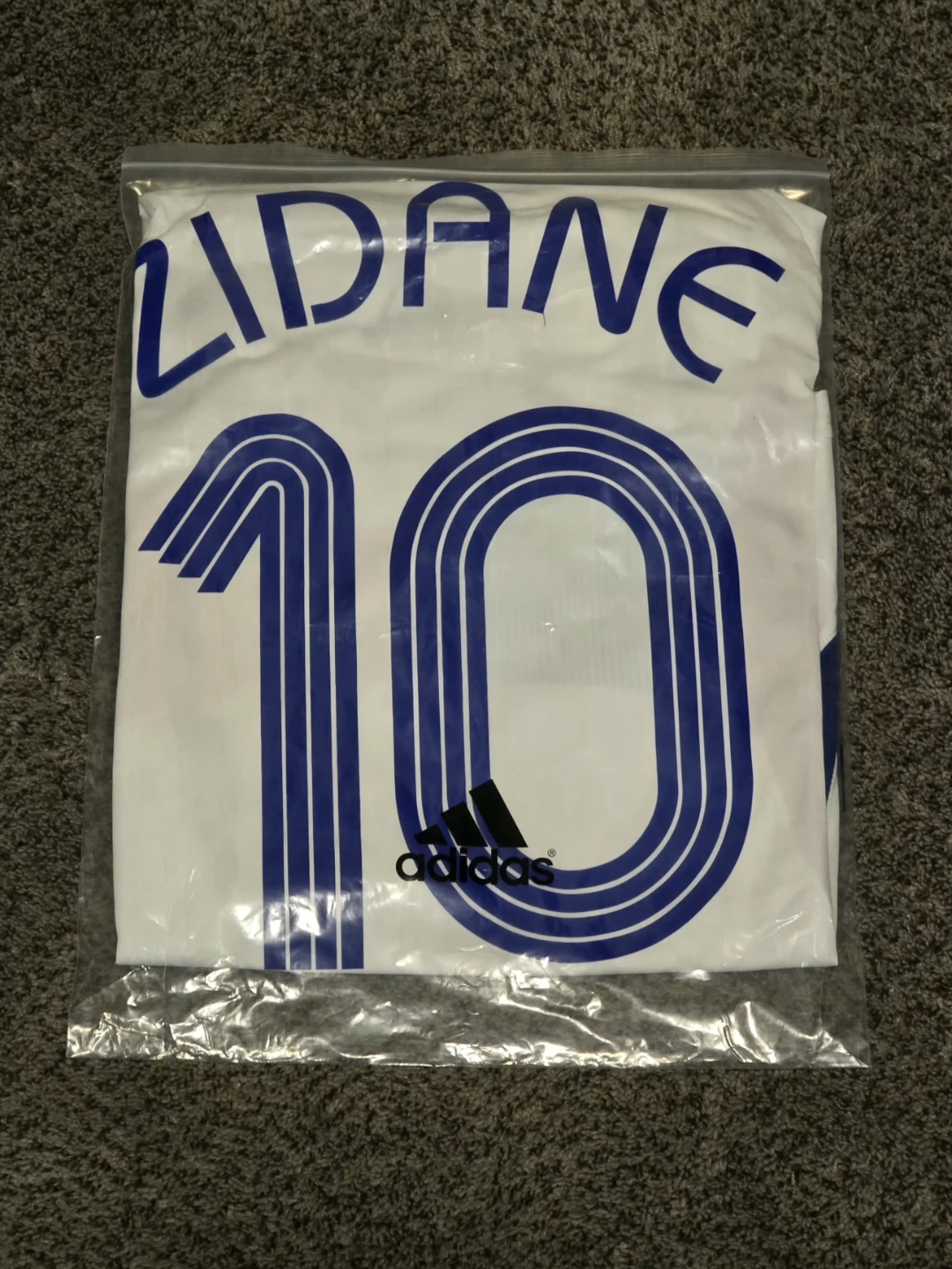 Adidas France Zidane 10 Soccer Jersey - photo 3