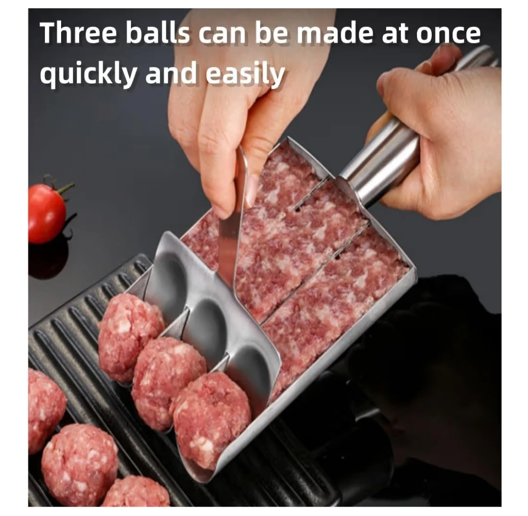 Meatball Scoop Ball Maker Tool, 304 Stainless Steel - photo 4