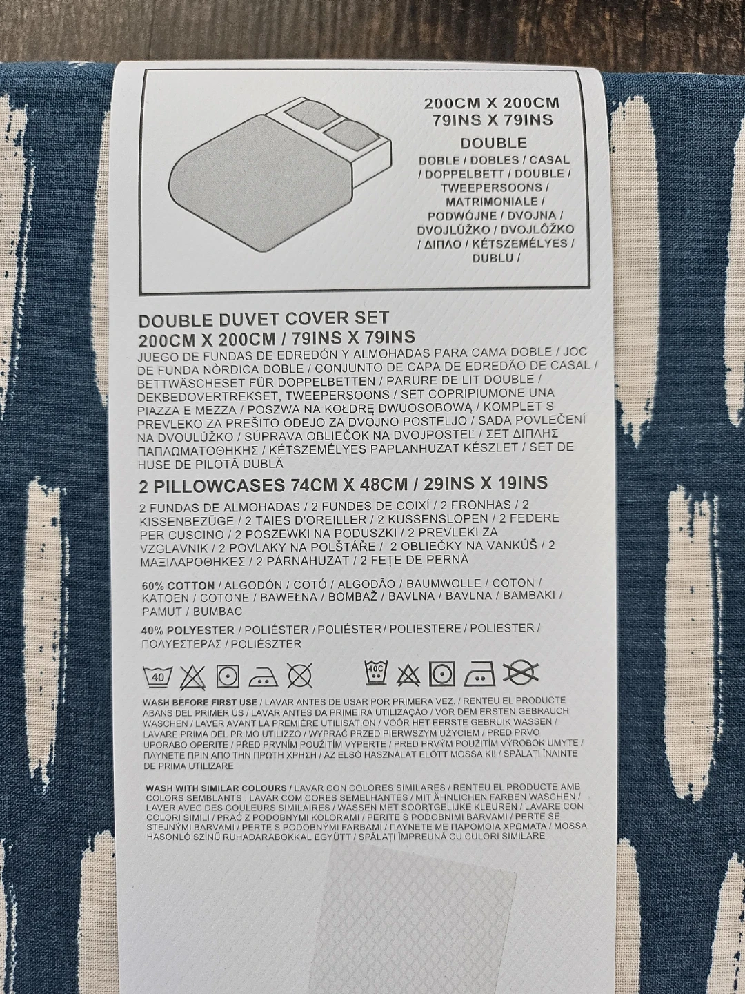 Primark Home Cotton Rich Duvet Set - Double - photo 3