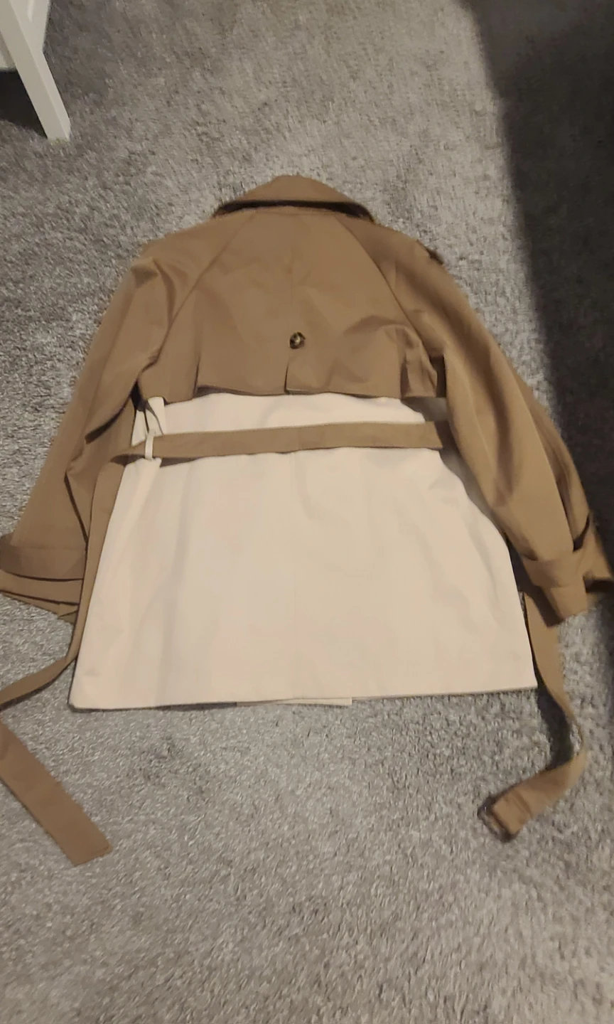Riva Colour Block Trench Coat - photo 2