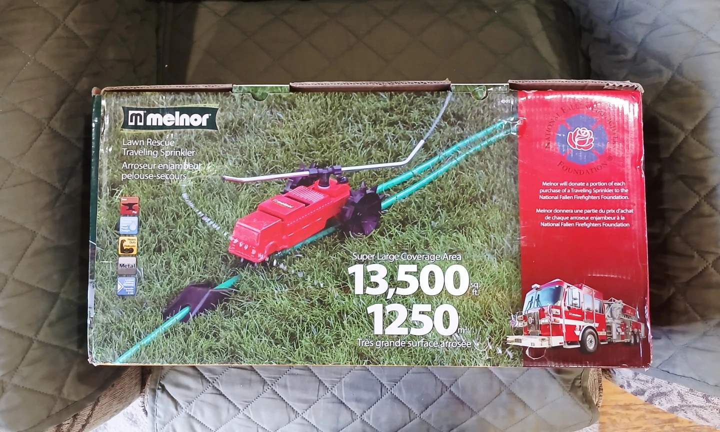 Melnor Lawn Rescue Traveling Sprinkler - NEW! - photo 2