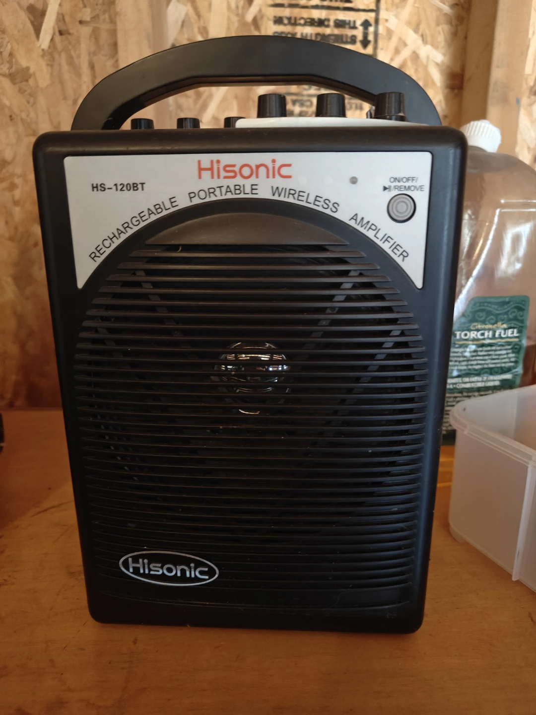 Hisonic HS-120BT Rechargeable Portable Wireless Amplifier