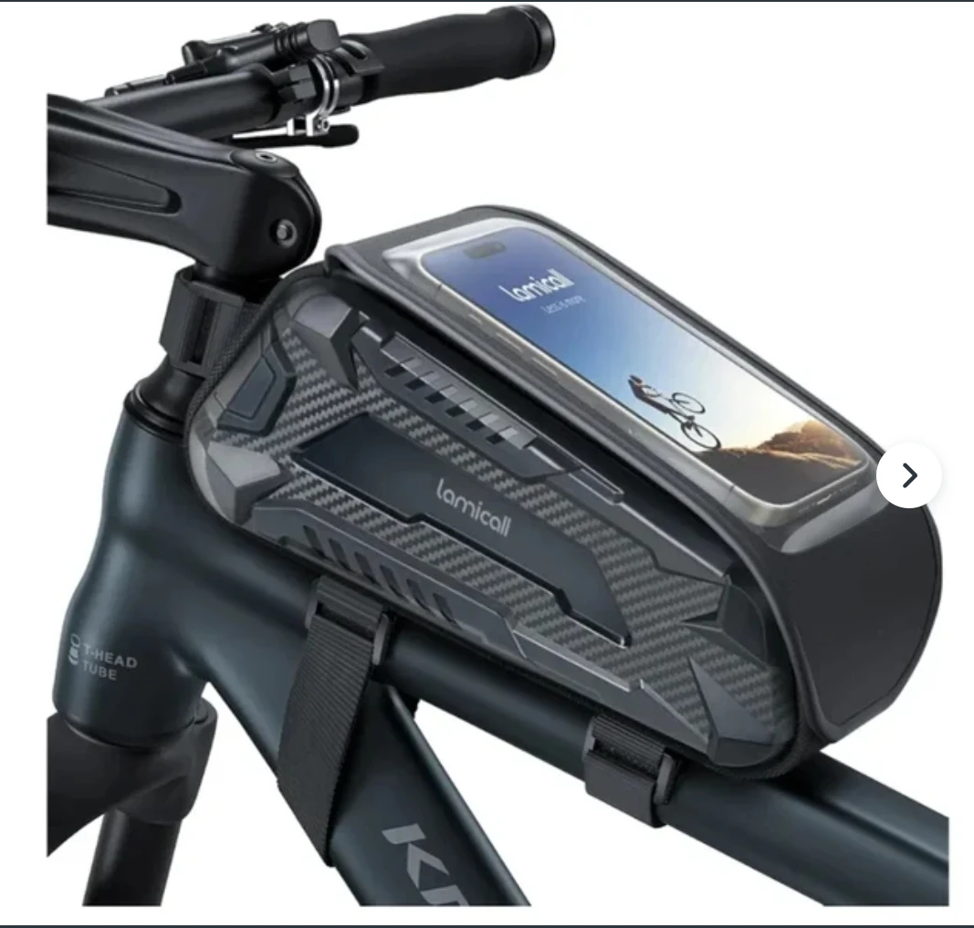 Lamicall Bike Frame Bag with Phone Mount