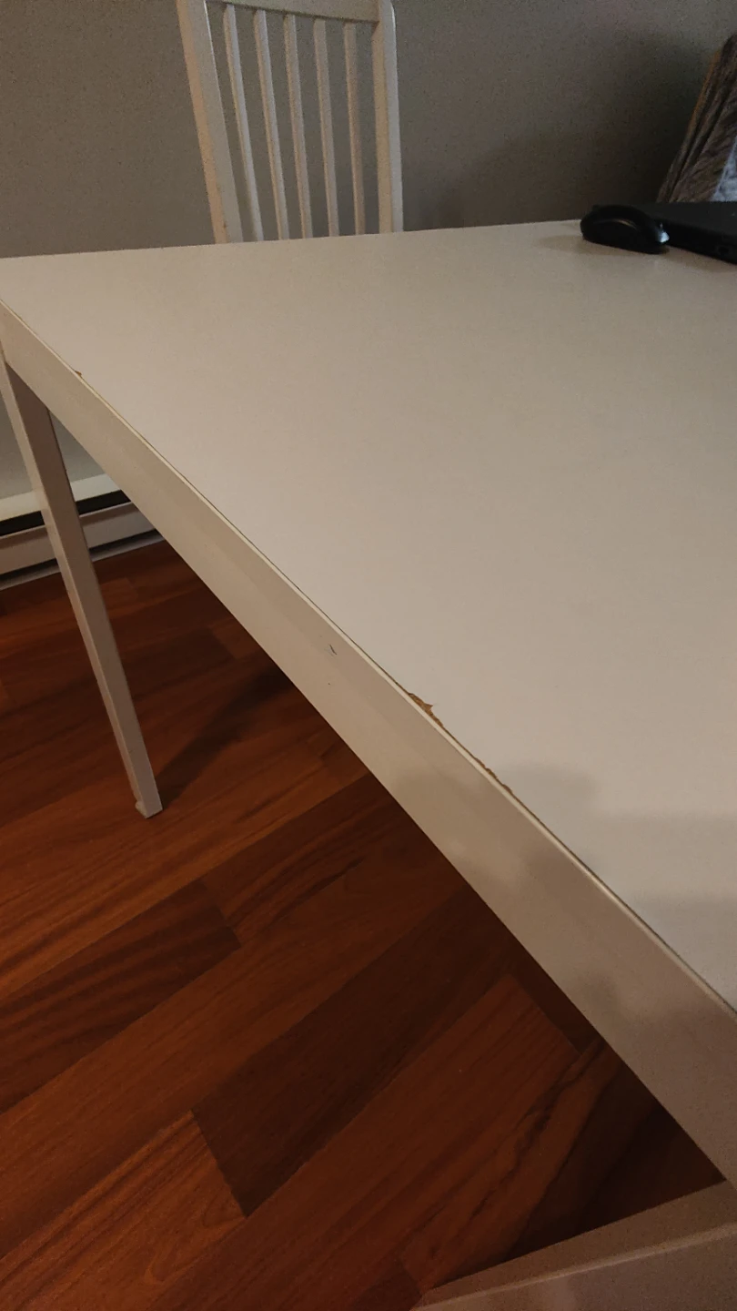 Table (Melltorp White Ikea) - photo 3