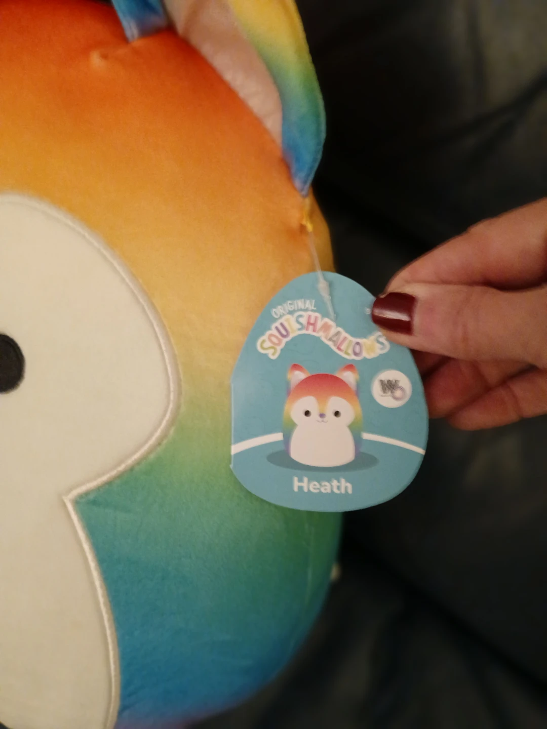 Squishmallows Heath The Fox Rainbow Plush Toy - photo 2