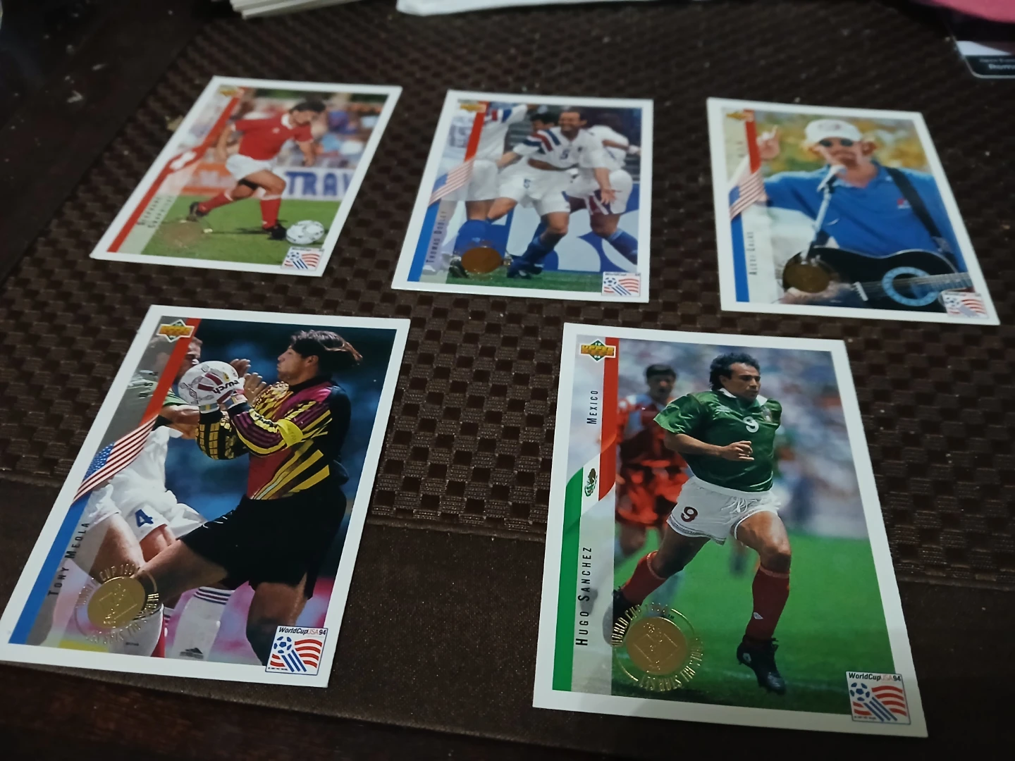 1994 Upper Deck Alexi Lalas Soccer Card