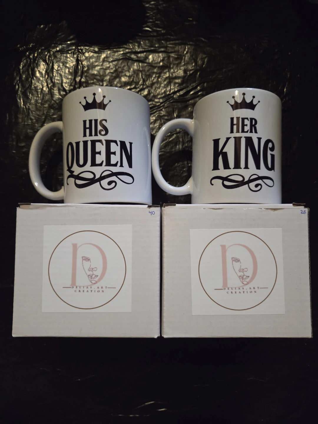 His Queen & Her King Mug Set