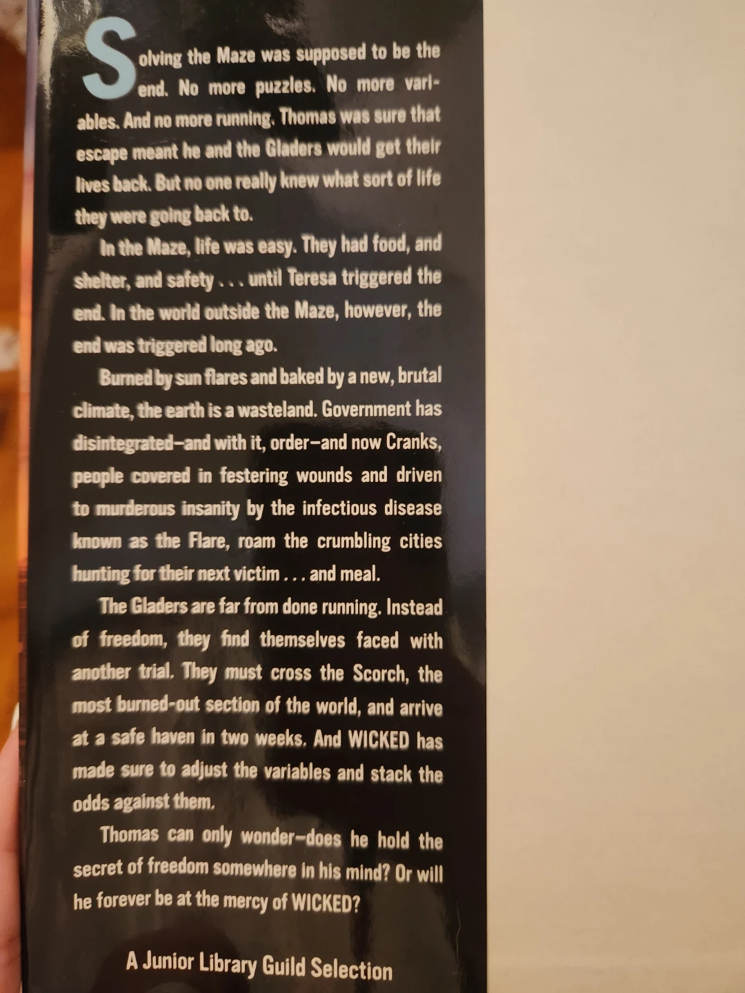 The Scorch Trials by James Dashner - Paperback Book - photo 2