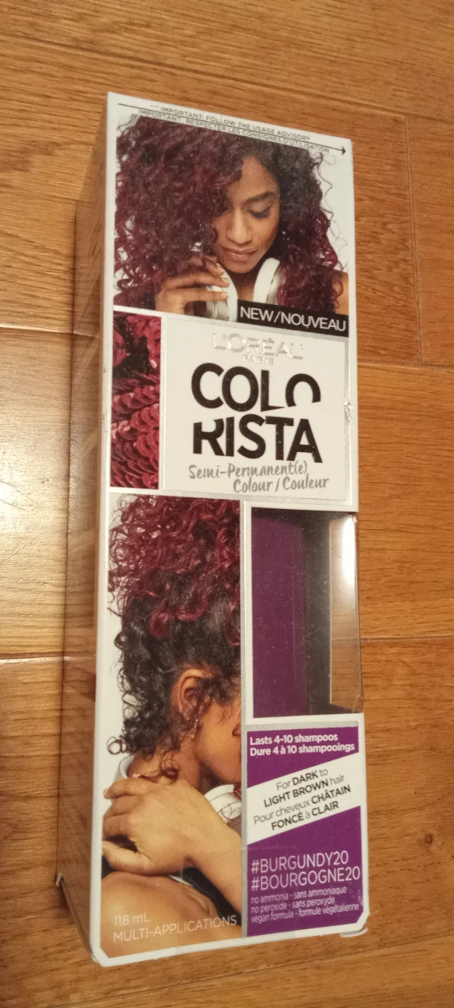 L'Oréal Paris Colori-Rista Hair Colour #Burgundy20