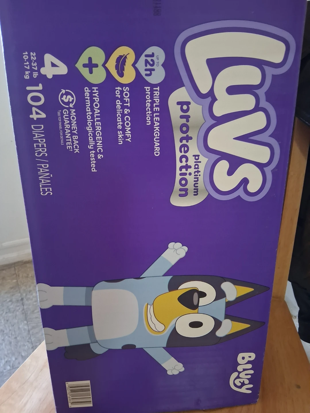 Luvs Size 4 Diapers, 104 Count
