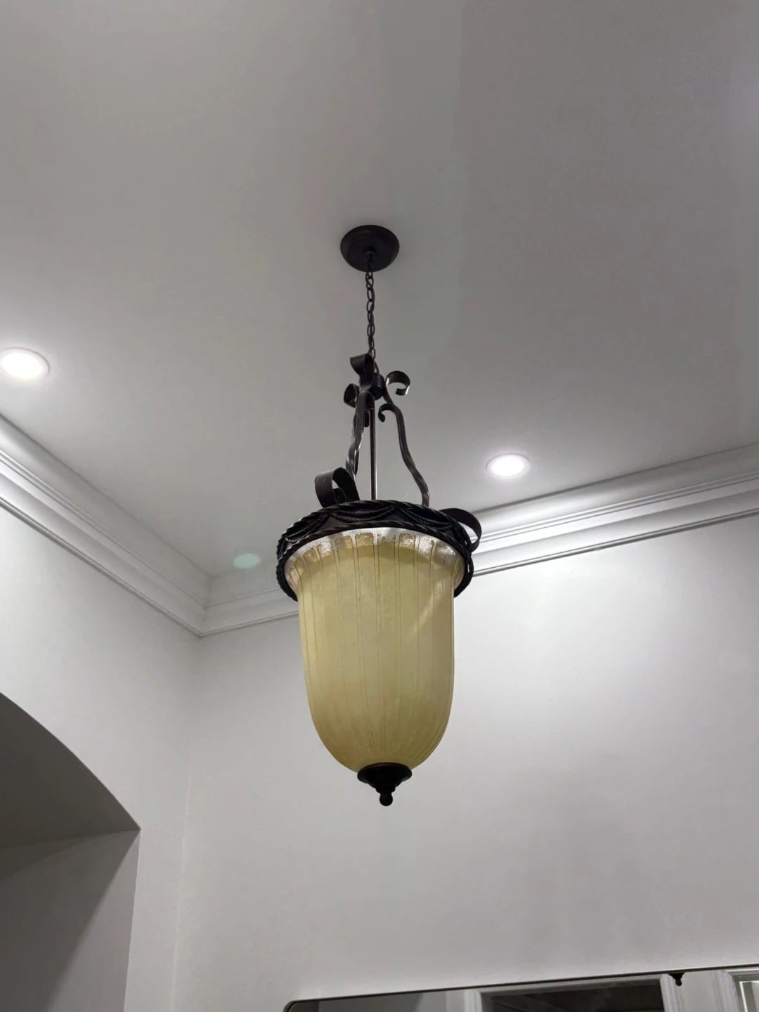 Vintage Style Hanging Pendant Light Fixture