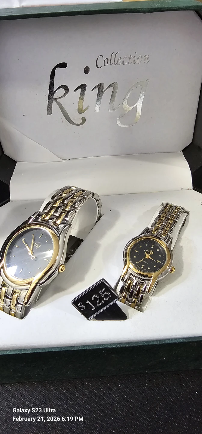 55 NEW “Collection King” Quartz Watches – Bundle Only – In Boxes - photo 4