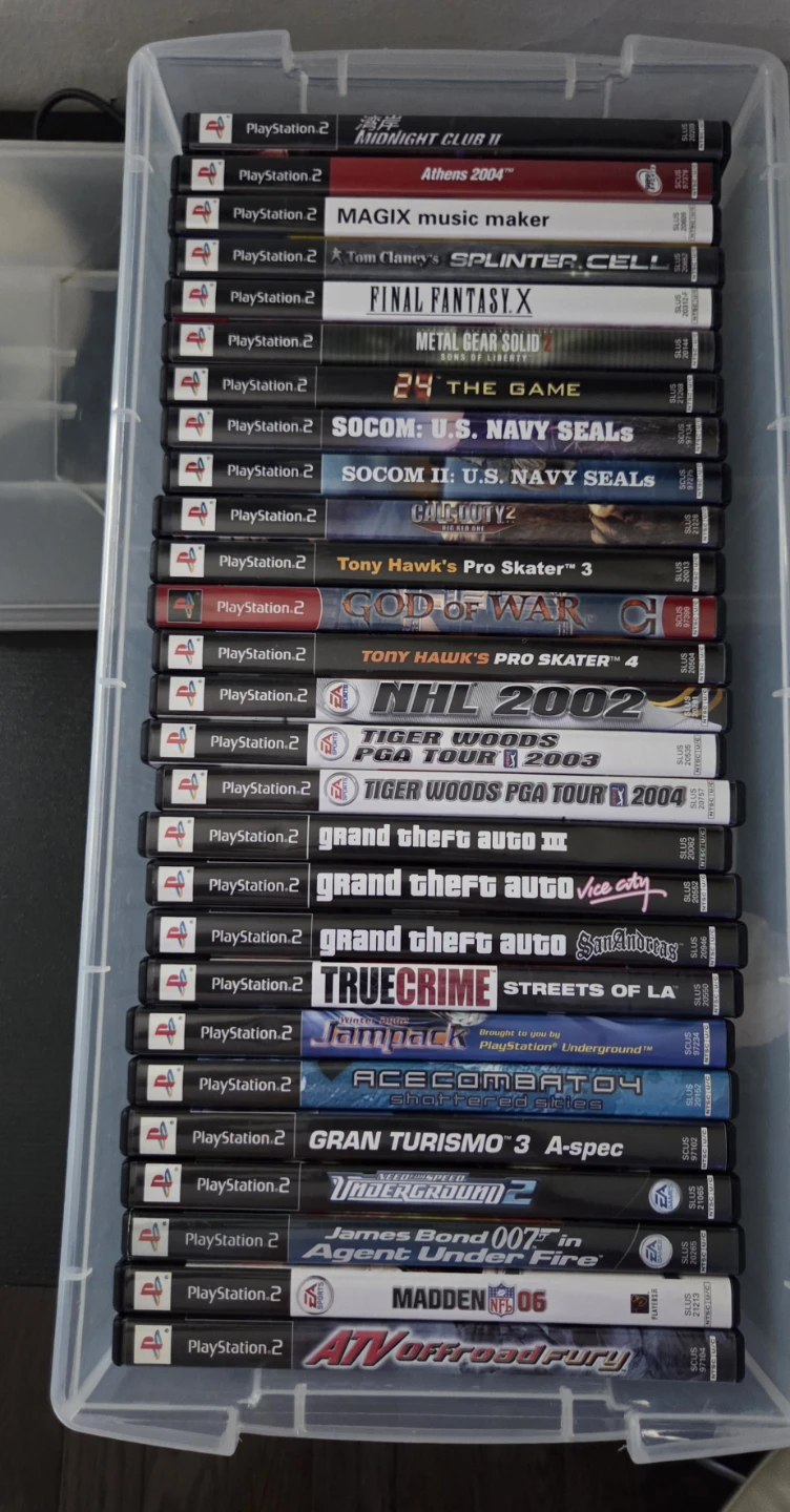 PlayStation 2 Games Collection🧡