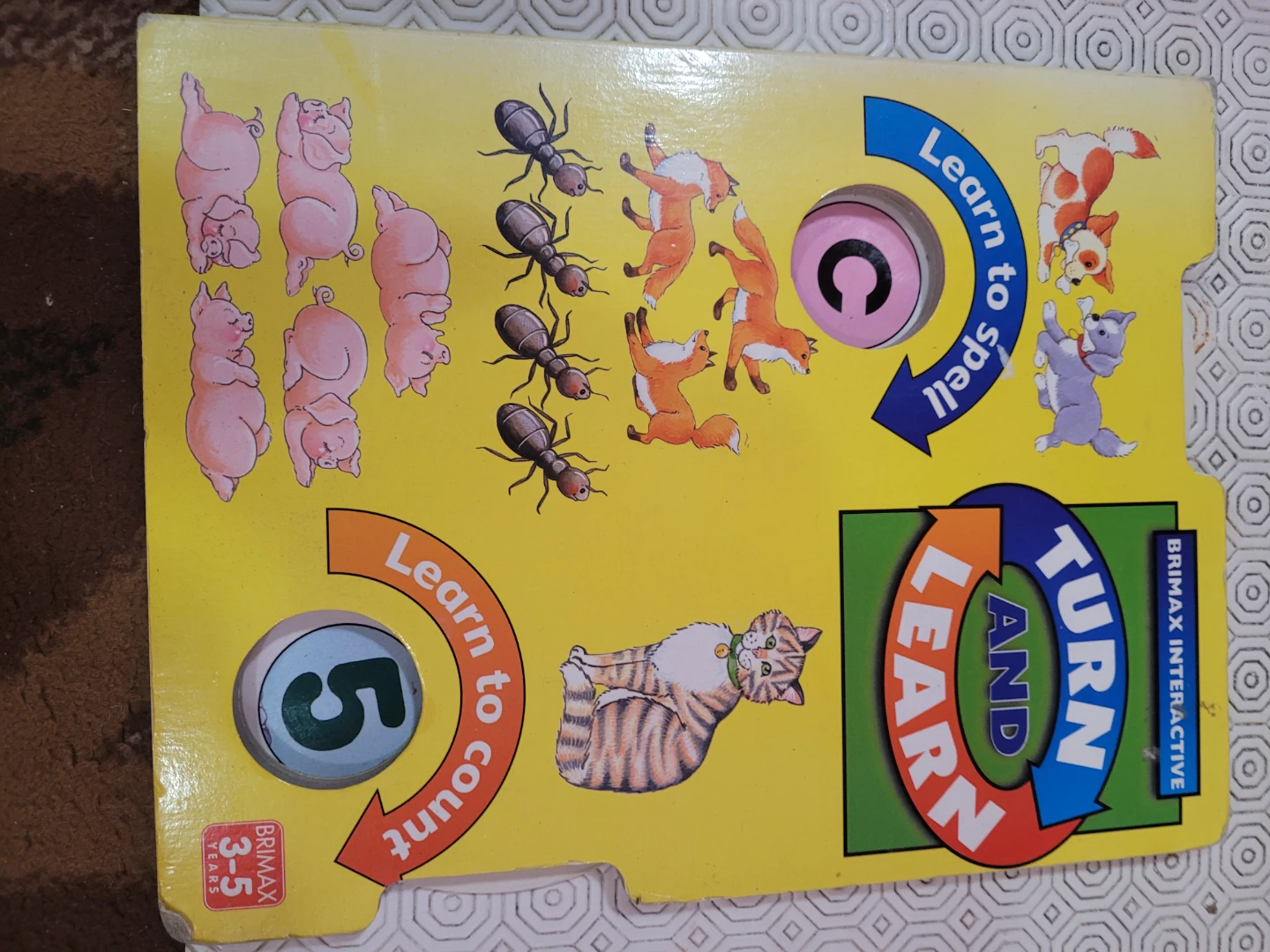 Brimax Turn and Learn Interactive Book