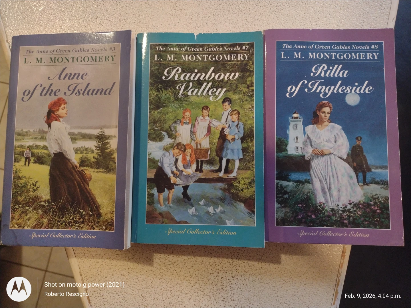 Anne of Green Gables Novels by L.M. Montgomery