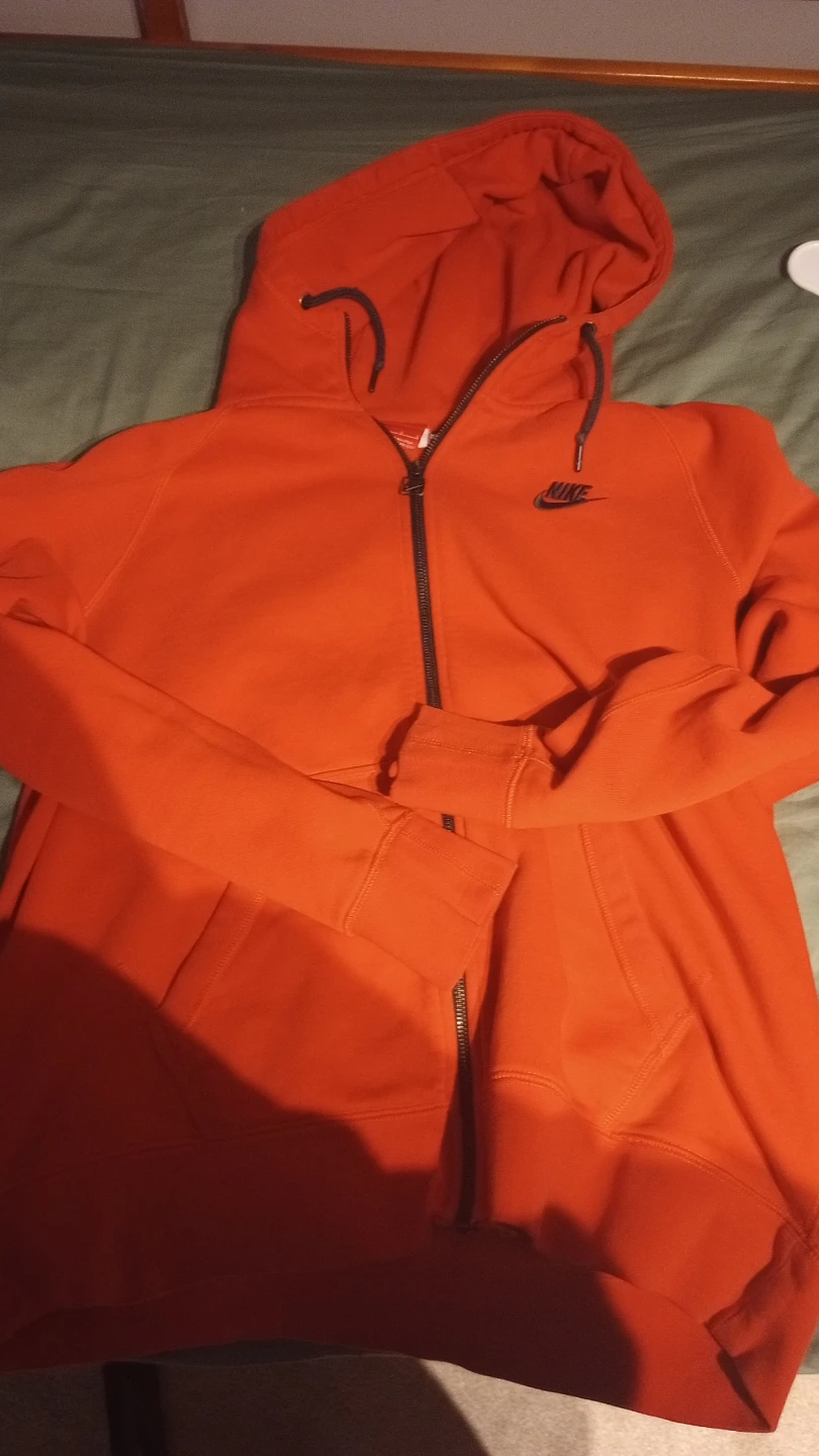 Authentic red Nike hoodie