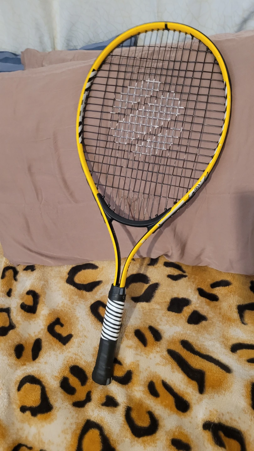 Yellow Tennis Racquet