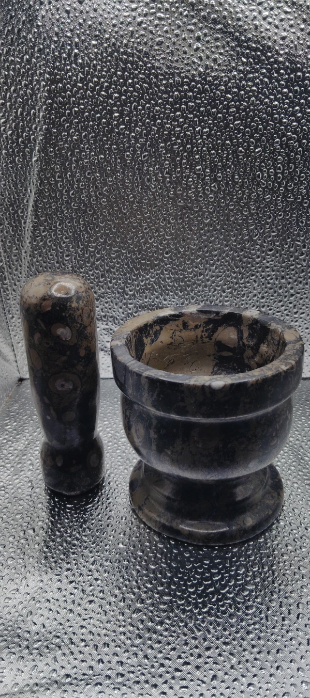 Marble Mortar and Pestle Set - photo 2