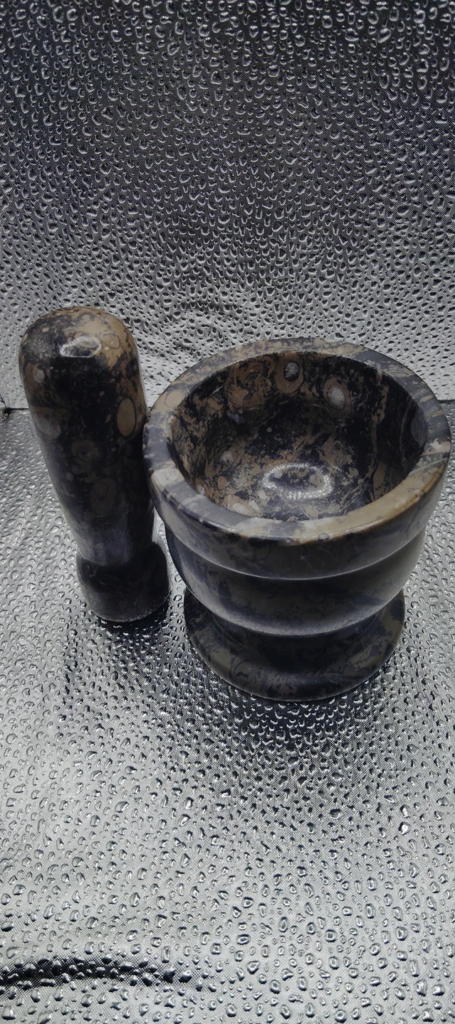 Marble Mortar and Pestle Set - photo 3