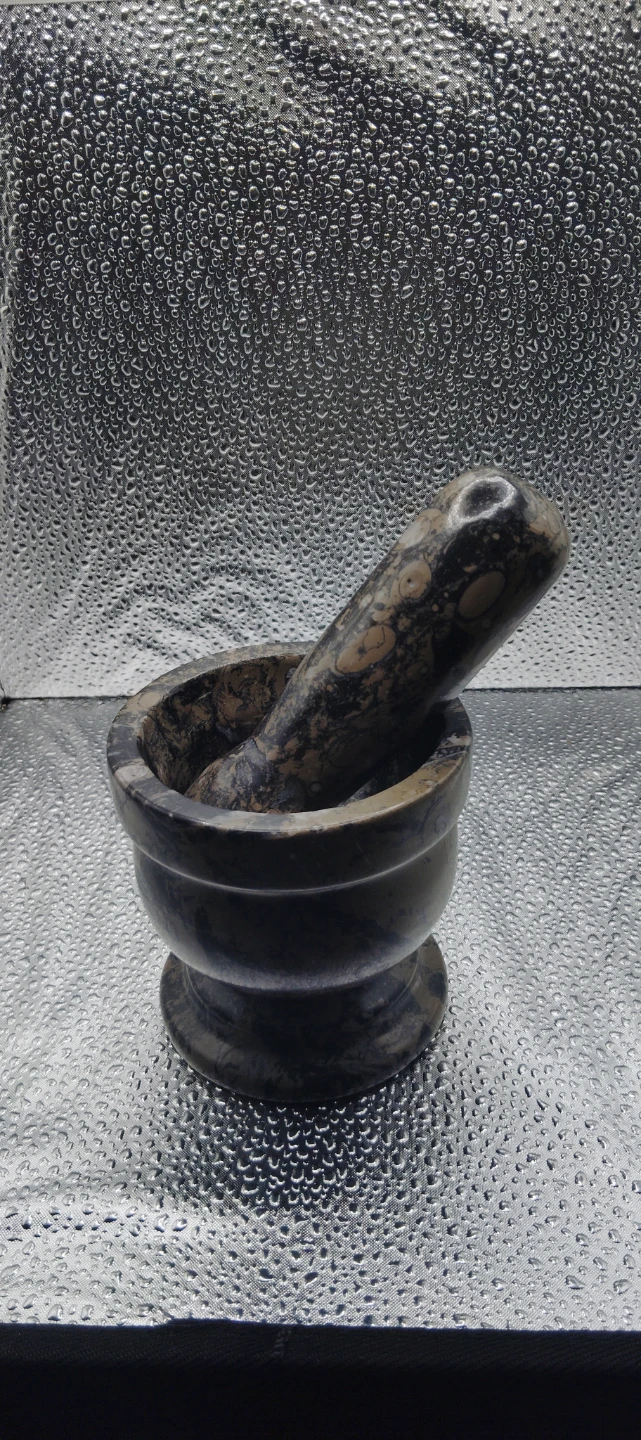 Marble Mortar and Pestle Set - photo 5