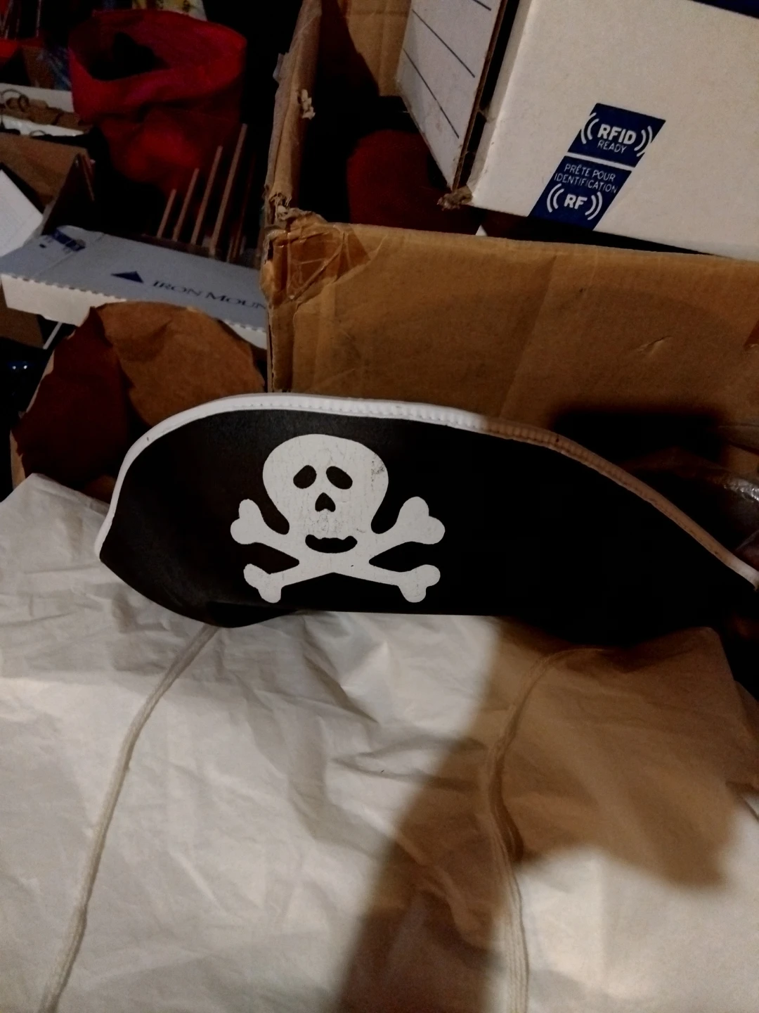 Kids Pirate Hat with Skull and Crossbones