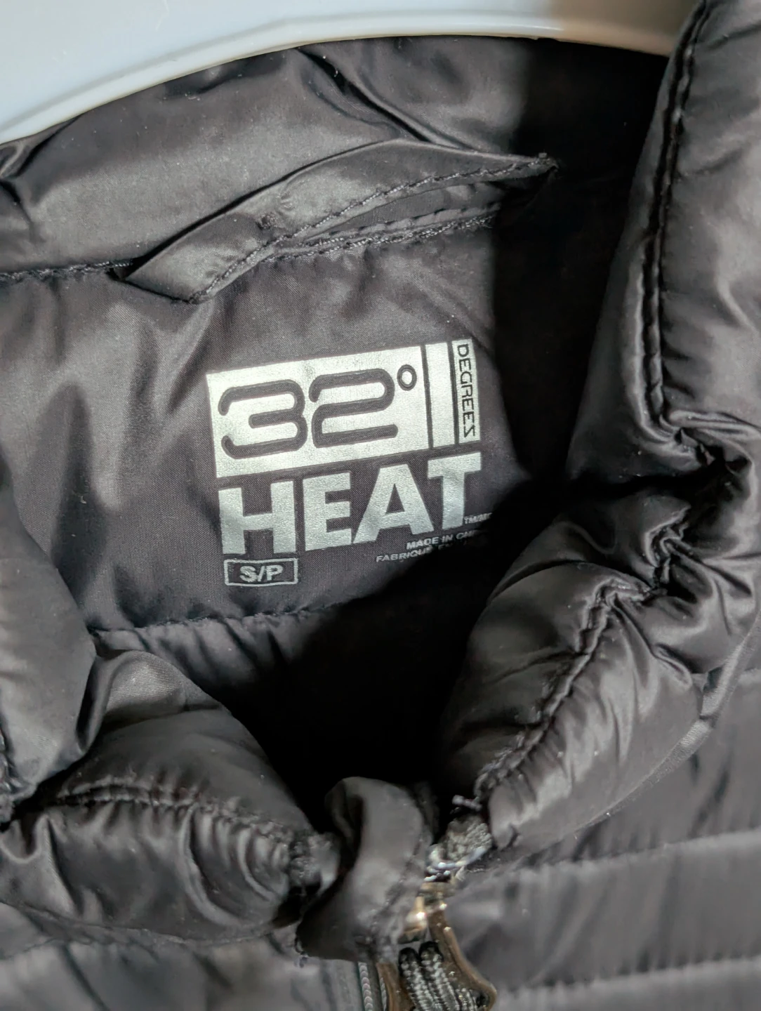 32 Degrees Heat Puffer Vest - Black - Size S/P - photo 4