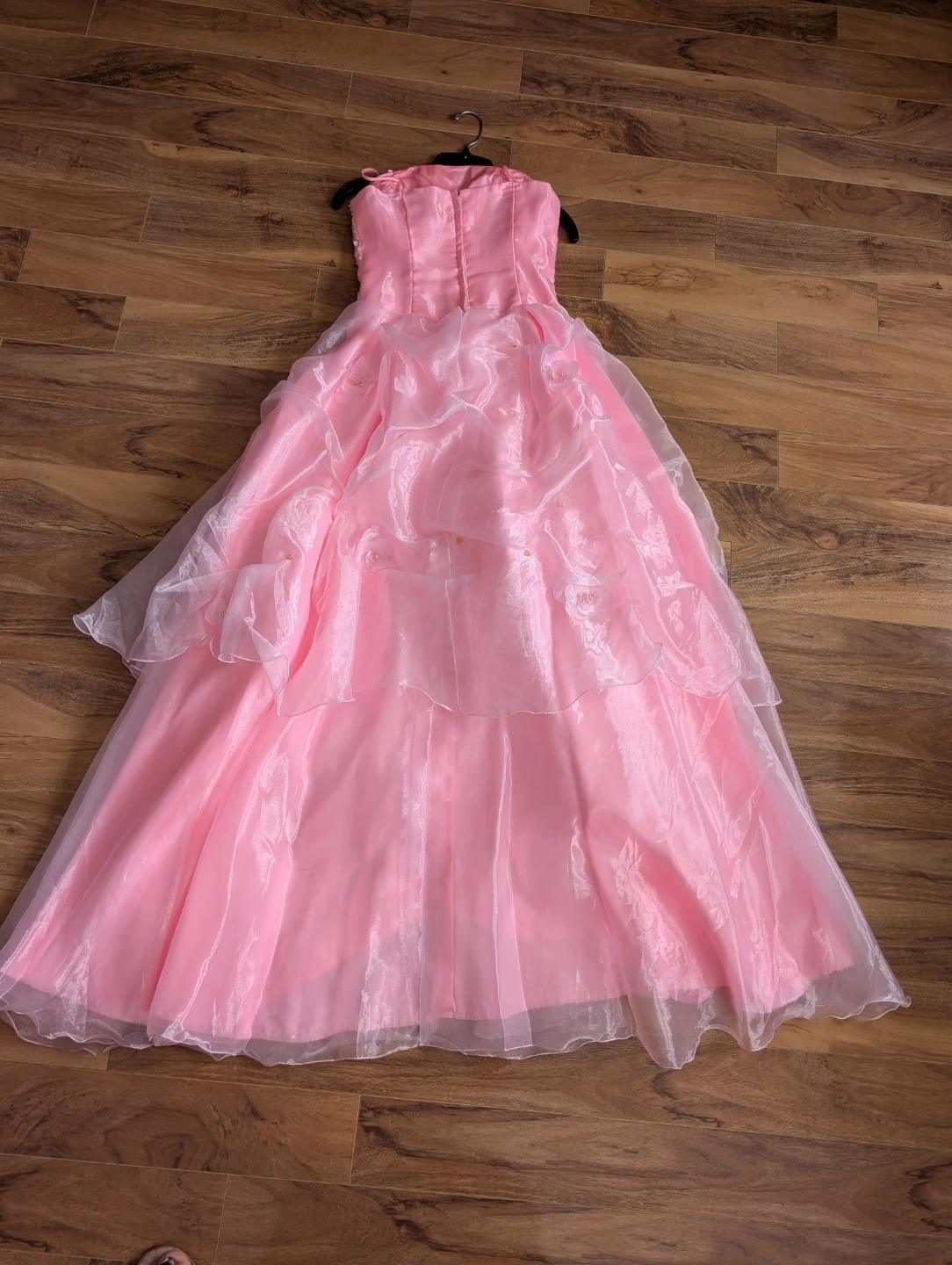 Pink Beaded Formal Gown