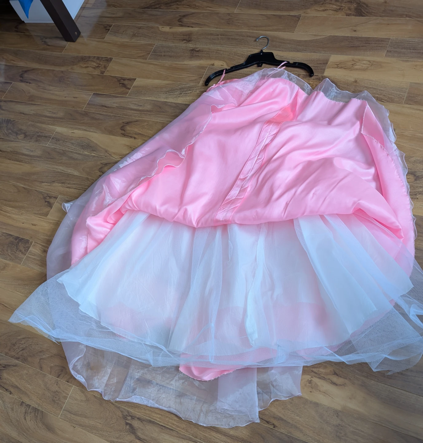 Pink Beaded Formal Gown - photo 4